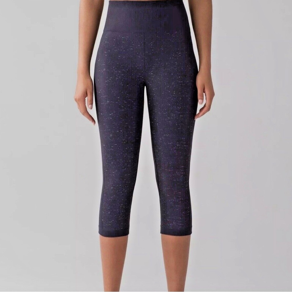 Speckled Cropped Leggings